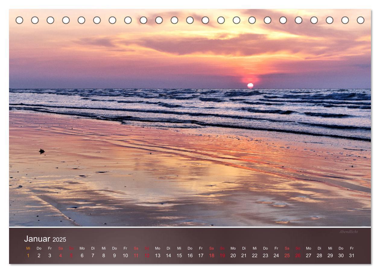 Bild: 9783435040469 | Farben am Meer (Tischkalender 2025 DIN A5 quer), CALVENDO...