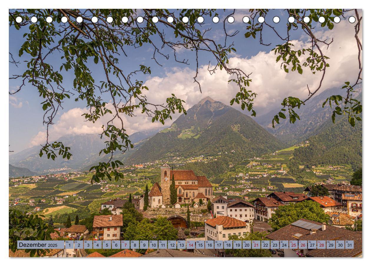 Bild: 9783383868757 | Südtirol - Meraner Land (Tischkalender 2025 DIN A5 quer), CALVENDO...