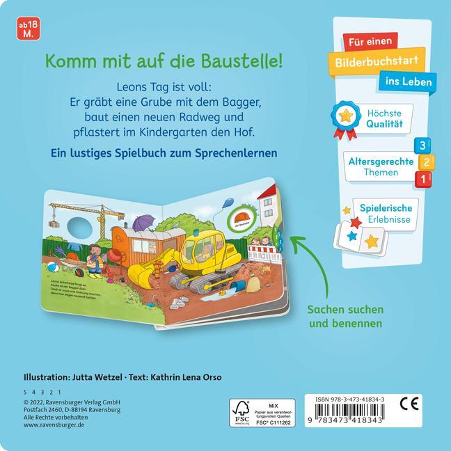 Bild: 9783473418343 | Wo ist bloß...? Mein Baustellen-Buch zum Sachen suchen | Orso | Buch