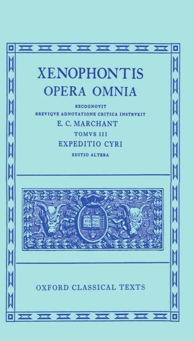 Cover: 9780198145547 | OPERA OMNIA | Xenophon | Buch | Oxford Classical Texts | Gebunden