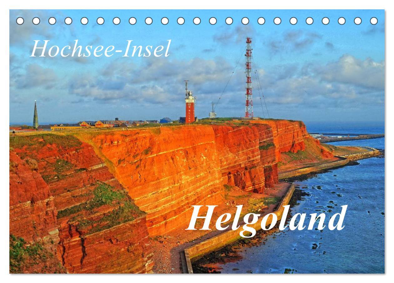 Cover: 9783435472857 | Hochsee-Insel Helgoland (Tischkalender 2025 DIN A5 quer), CALVENDO...