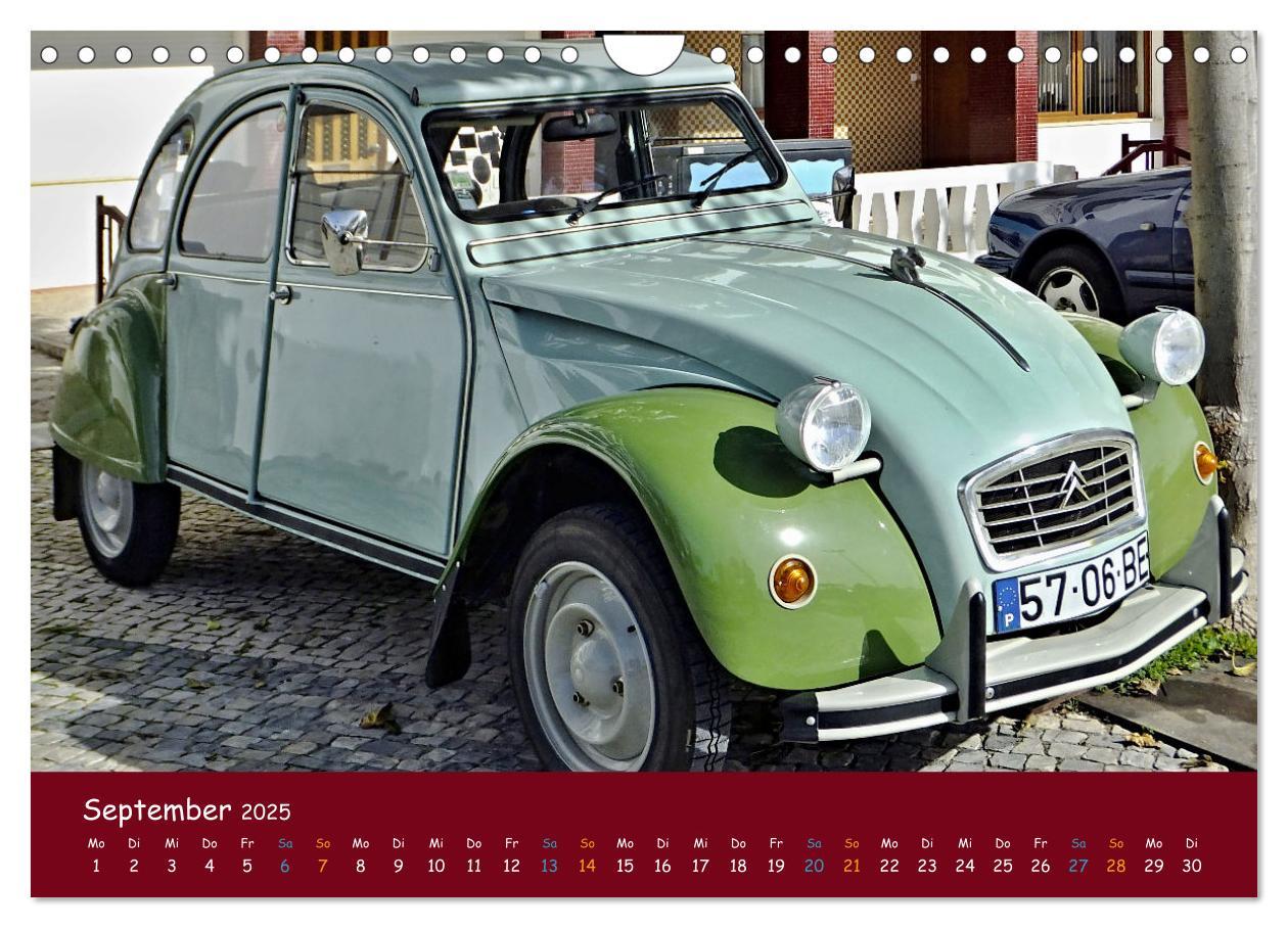 Bild: 9783383948787 | Citroen 2 CV Kult um die Ente (Wandkalender 2025 DIN A4 quer),...