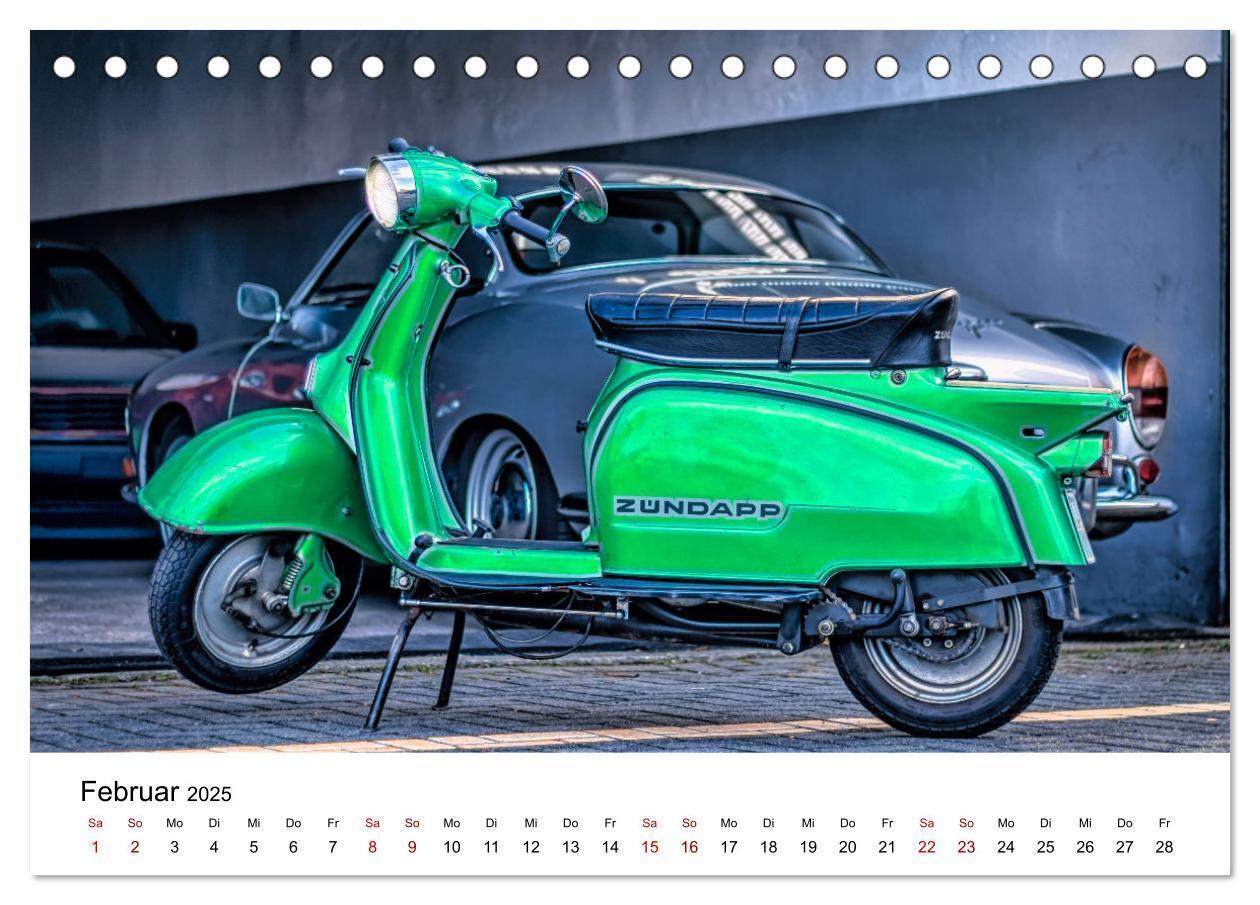 Bild: 9783383787881 | Zündapp-Träume (Tischkalender 2025 DIN A5 quer), CALVENDO...