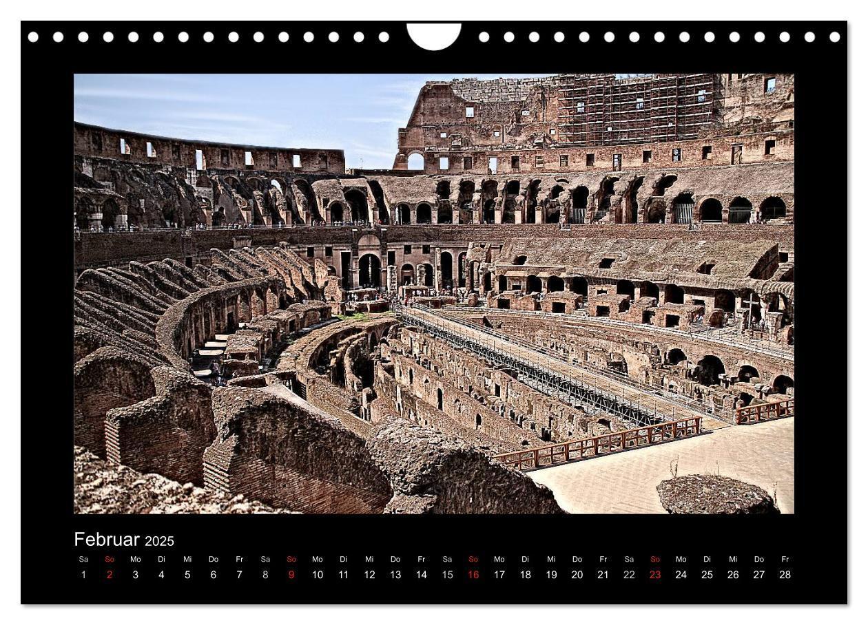 Bild: 9783435828142 | Roma (Wandkalender 2025 DIN A4 quer), CALVENDO Monatskalender | 2025