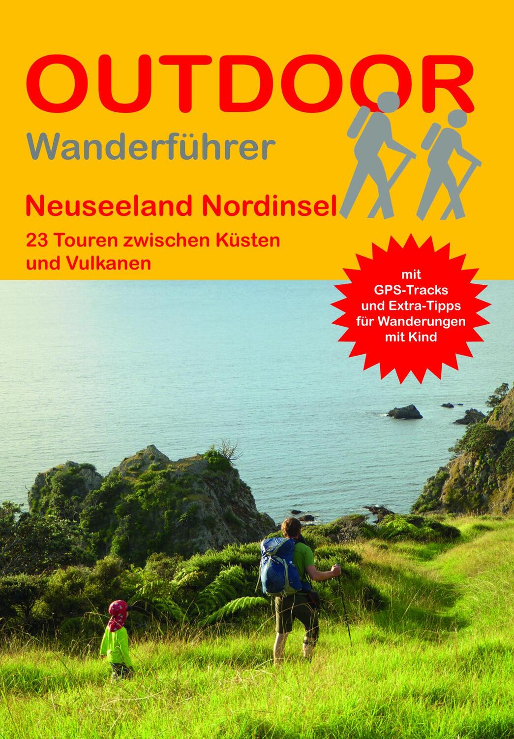 Cover: 9783866865365 | Neuseeland Nordinsel | 23 Touren zwischen Küsten und Vulkanen | Hüske