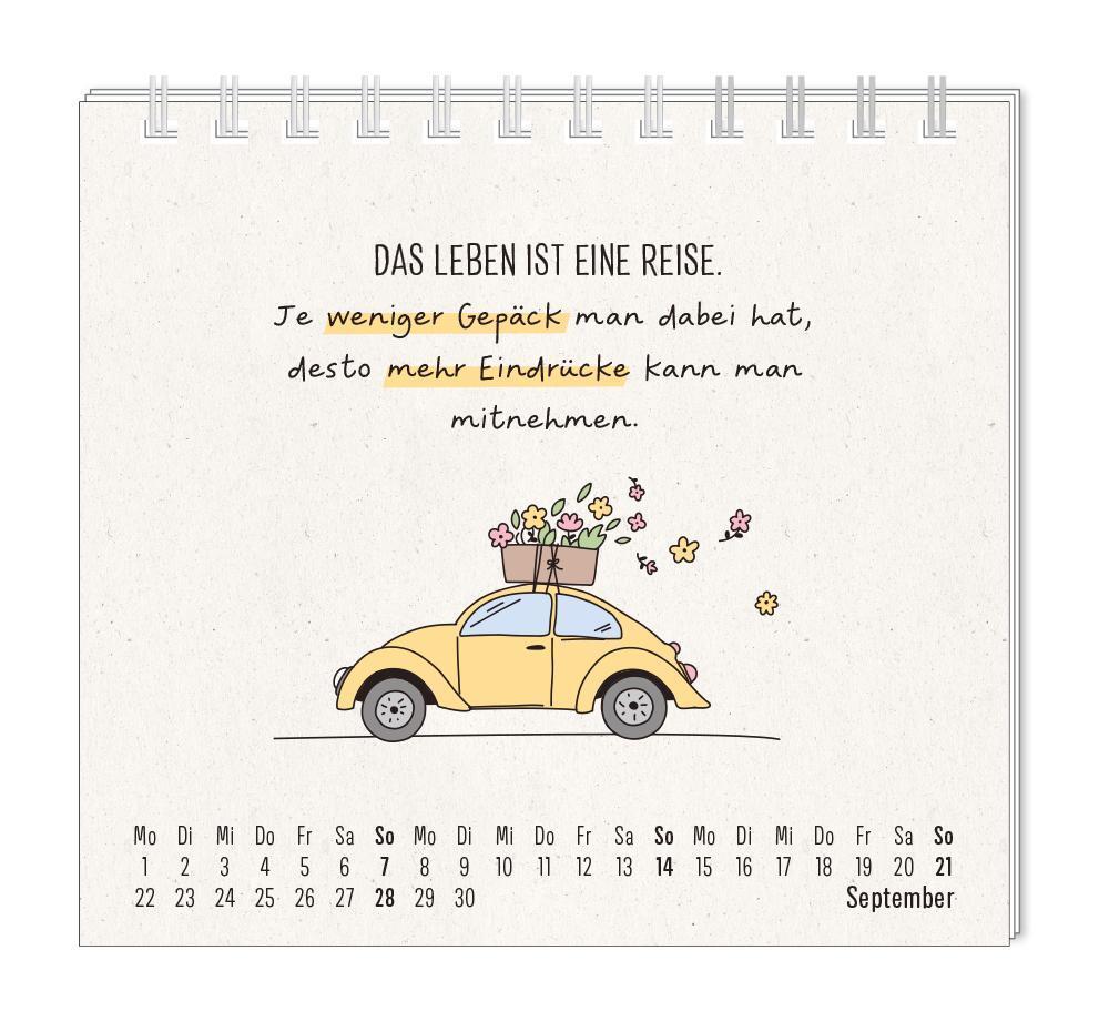 Bild: 9783986361105 | Mini-Kalender 2025 Man muss mit allem rechnen | Mini-Kalender | 12 S.