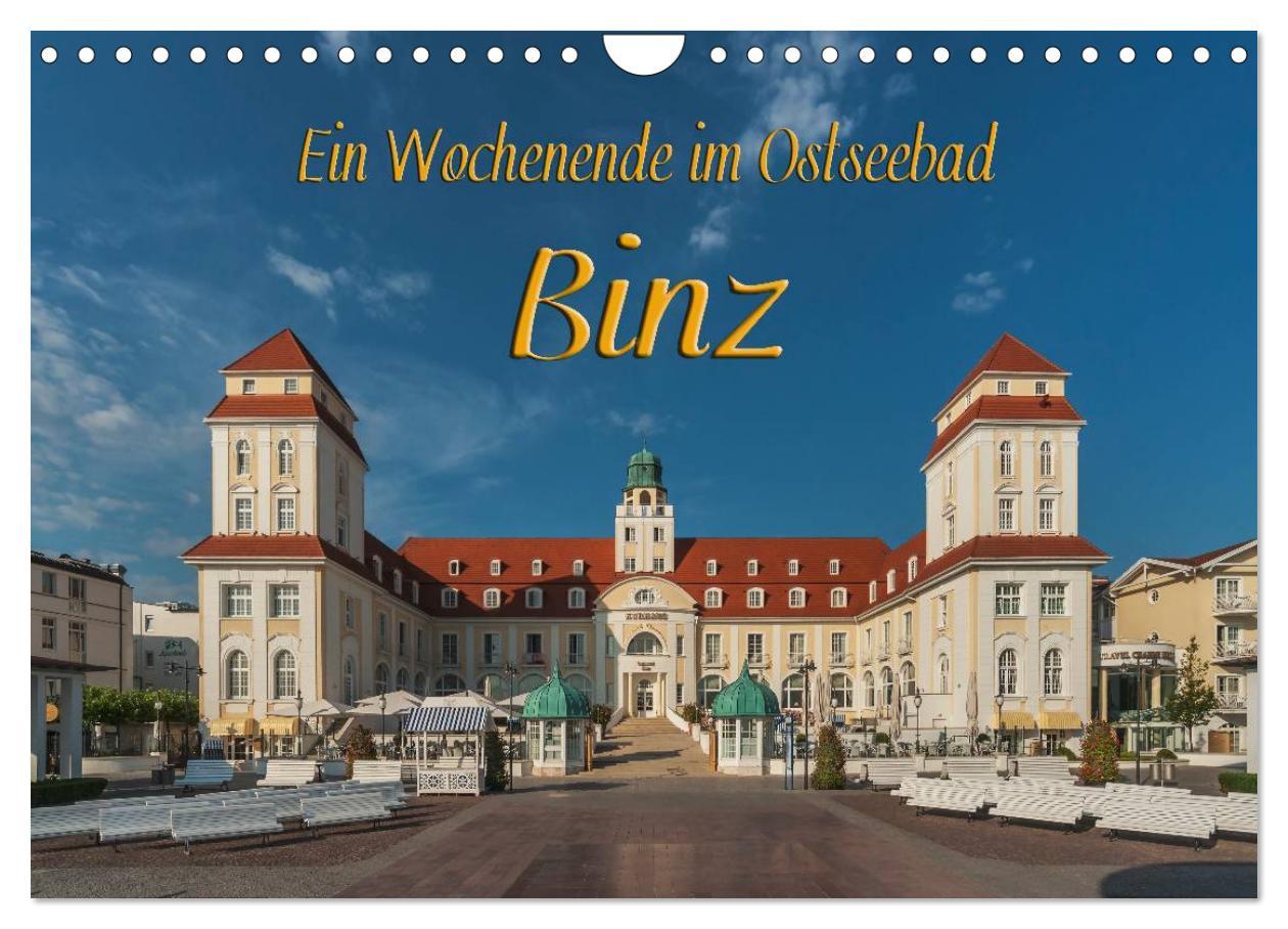 Cover: 9783435486687 | Ein Wochenende im Ostseebad Binz (Wandkalender 2025 DIN A4 quer),...