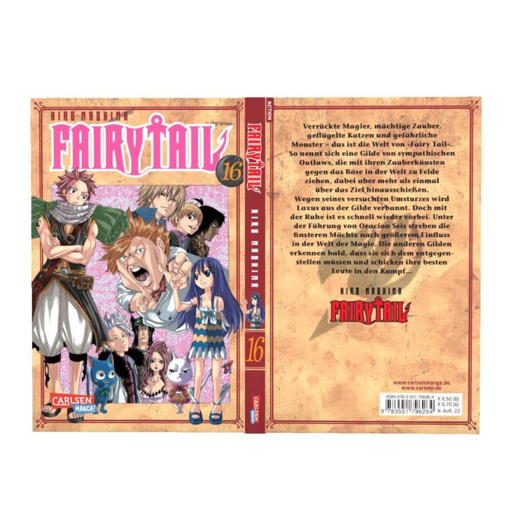 Bild: 9783551796264 | Fairy Tail. Bd.16 | Hiro Mashima | Taschenbuch | 192 S. | Deutsch