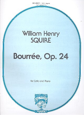 Cover: 9780825810350 | Bourrée op.24 for cello and piano | William Henry Squire | Buch