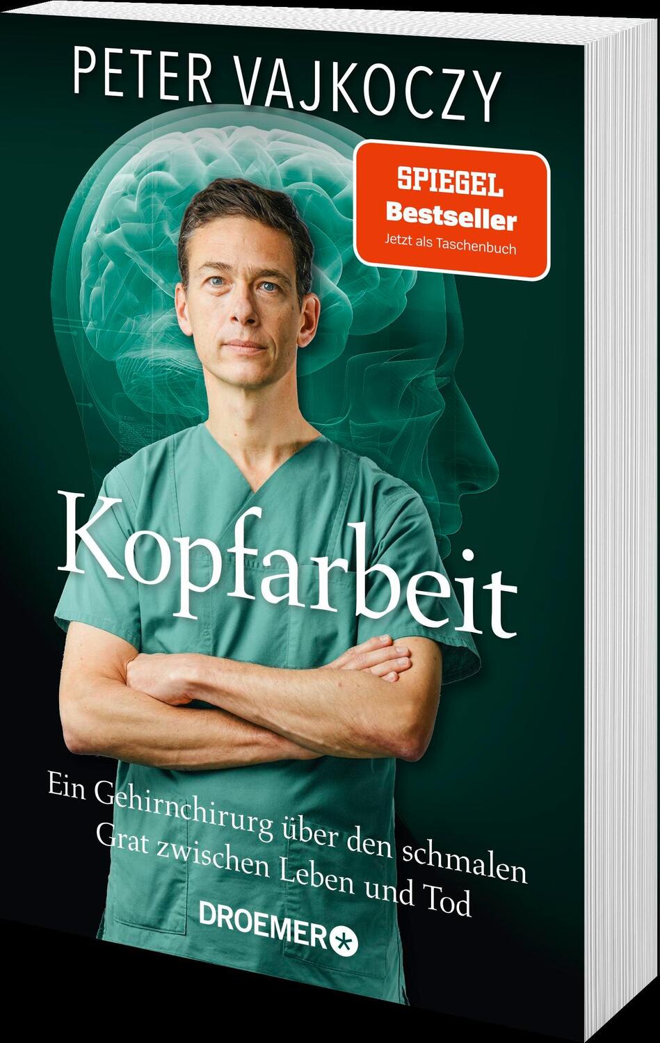 Bild: 9783426302484 | Kopfarbeit | Peter Vajkoczy | Taschenbuch | 336 S. | Deutsch | 2024