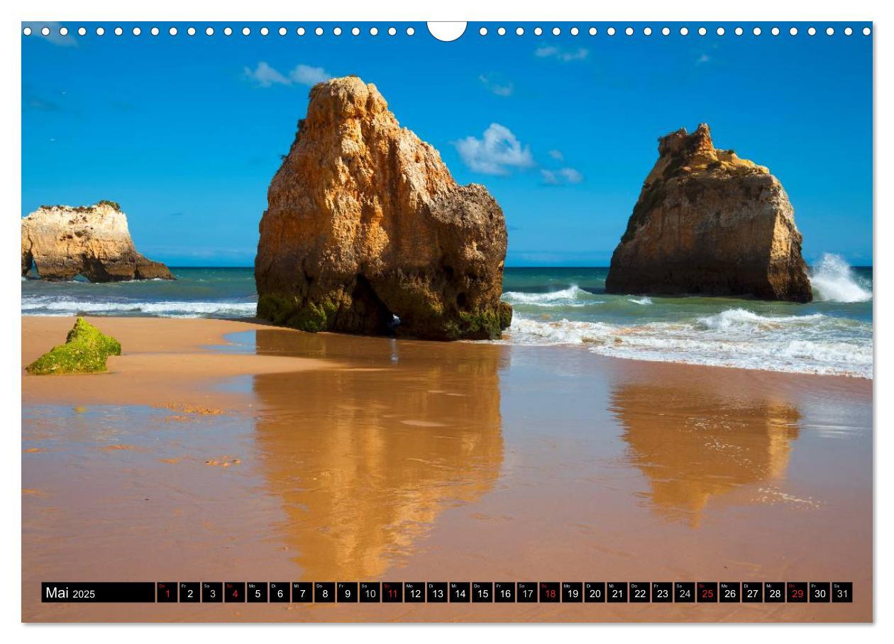 Bild: 9783435615896 | Strände, Felsen und Meer - ALGARVE 2025 (Wandkalender 2025 DIN A3...