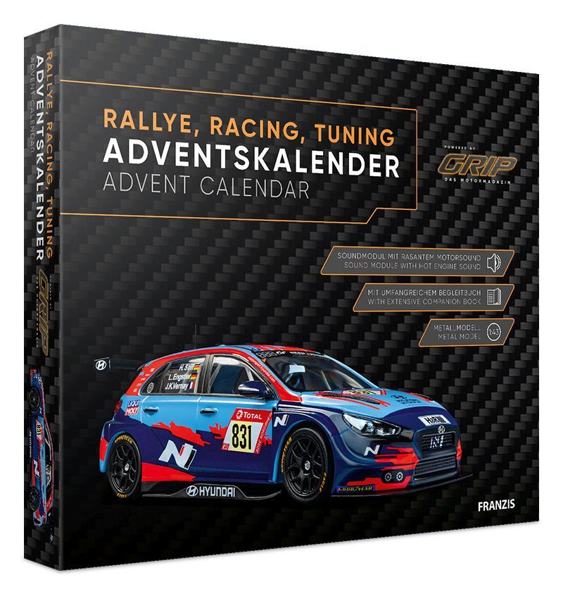 Bild: 4019631671929 | FRANZIS 67192 - Rallye, Racing, Tuning Adventskalender powered by...