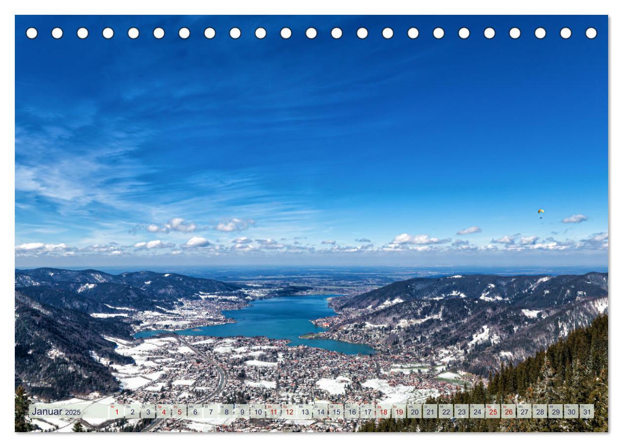 Bild: 9783383860362 | Malerischer Tegernsee (Tischkalender 2025 DIN A5 quer), CALVENDO...