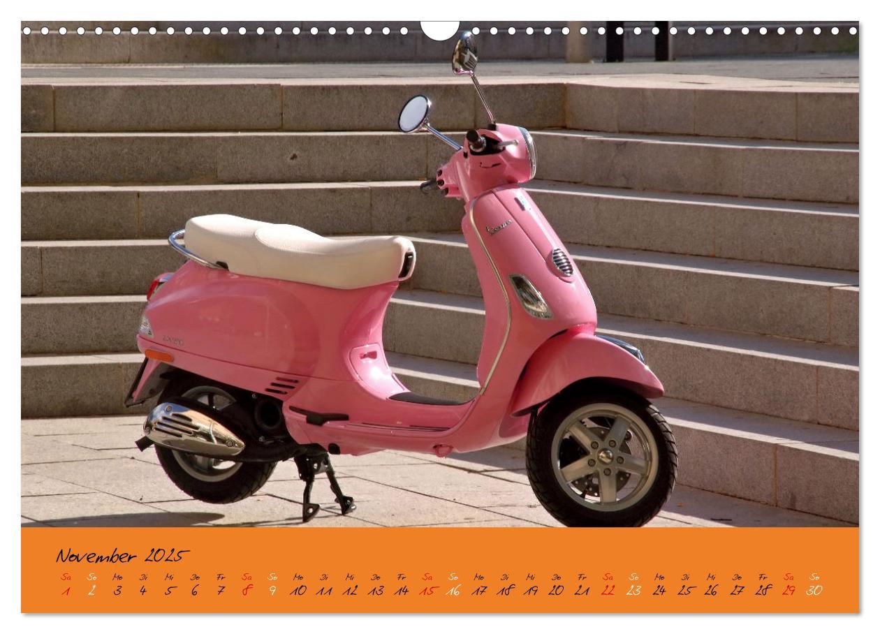 Bild: 9783383977671 | Vespa Liebe (Wandkalender 2025 DIN A3 quer), CALVENDO Monatskalender