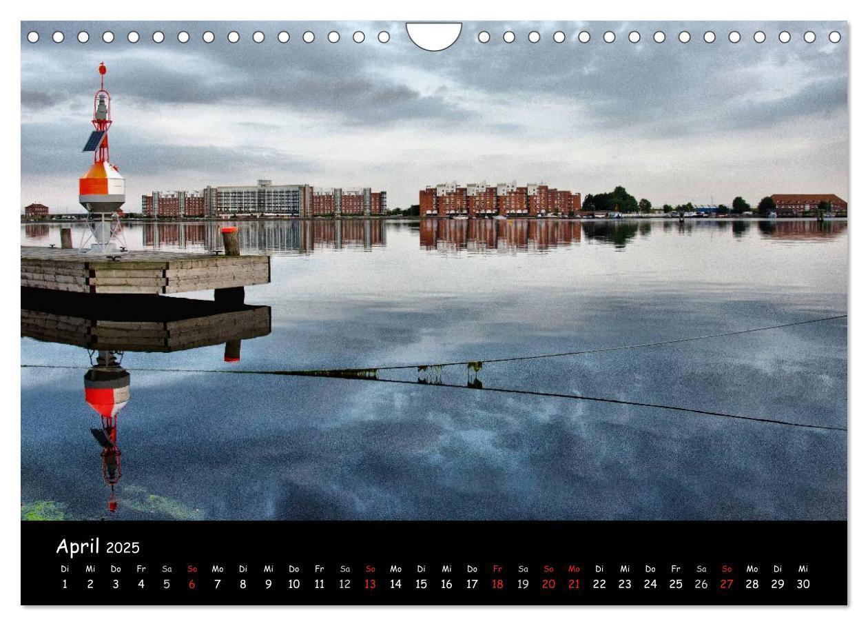 Bild: 9783435781935 | Wilhelmshaven (Wandkalender 2025 DIN A4 quer), CALVENDO Monatskalender