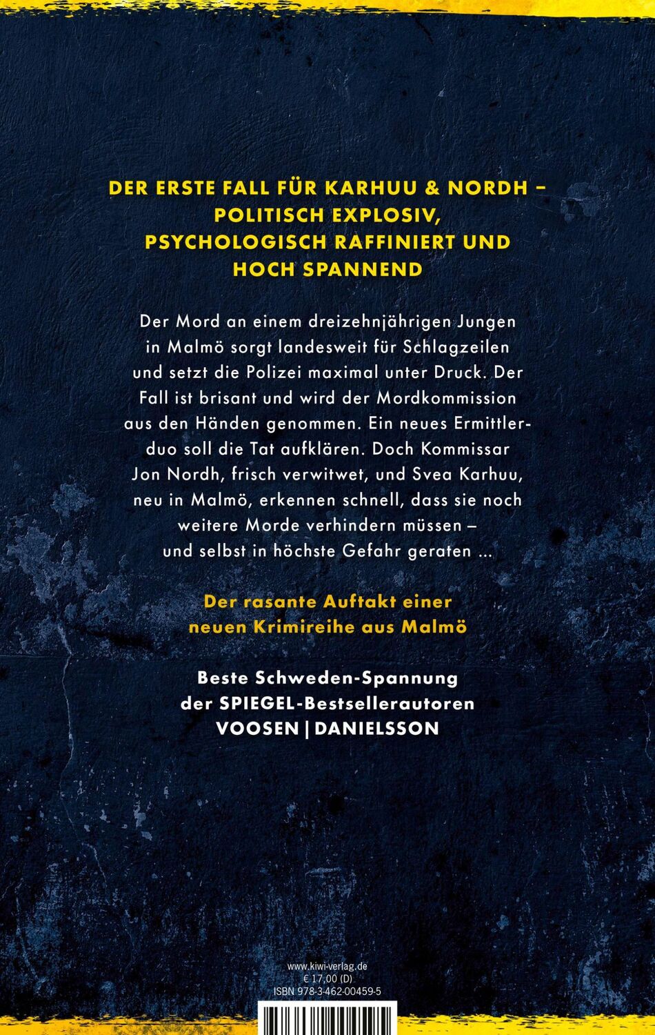 Rückseite: 9783462004595 | Tode, die wir sterben | Ein Fall für Svea Karhuu und Jon Nordh | Buch