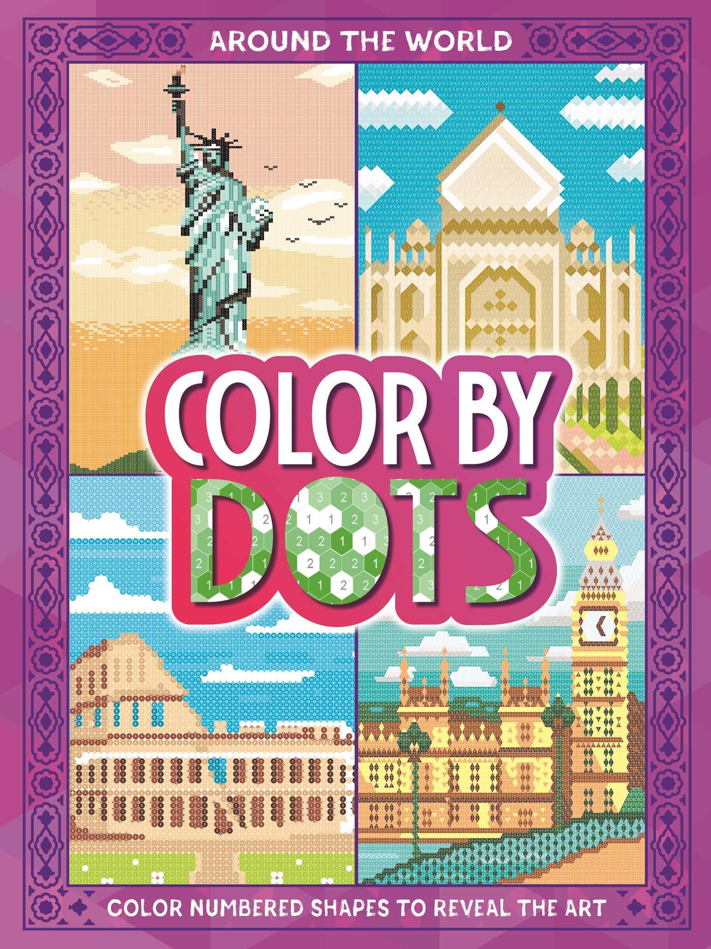 Cover: 9781837714766 | Color by Dots - Around the World | Igloobooks | Taschenbuch | Englisch