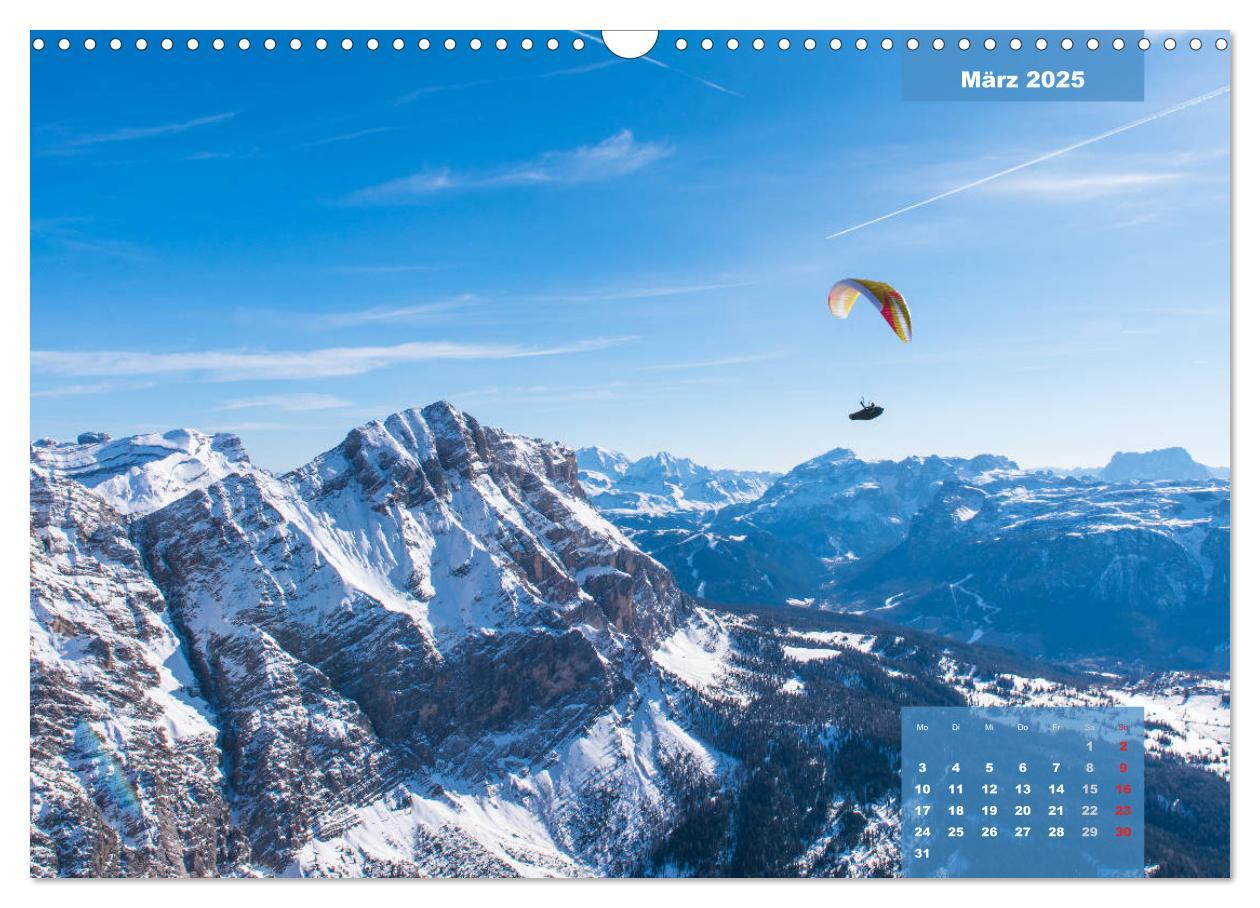 Bild: 9783435182275 | Paragliding - Aufbruch zu neuen Höhenflügen (Wandkalender 2025 DIN...