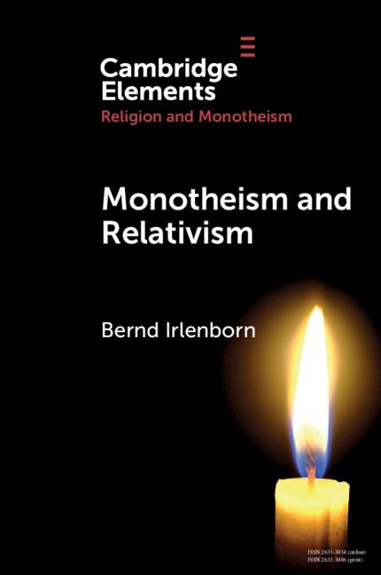 Cover: 9781009376198 | Monotheism and Relativism | Bernd Irlenborn | Taschenbuch | Englisch