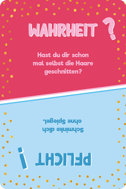 Bild: 4260478342118 | Kartenspiel: Wahrheit oder Pflicht - Girls Only! | Spiel | 64 S.