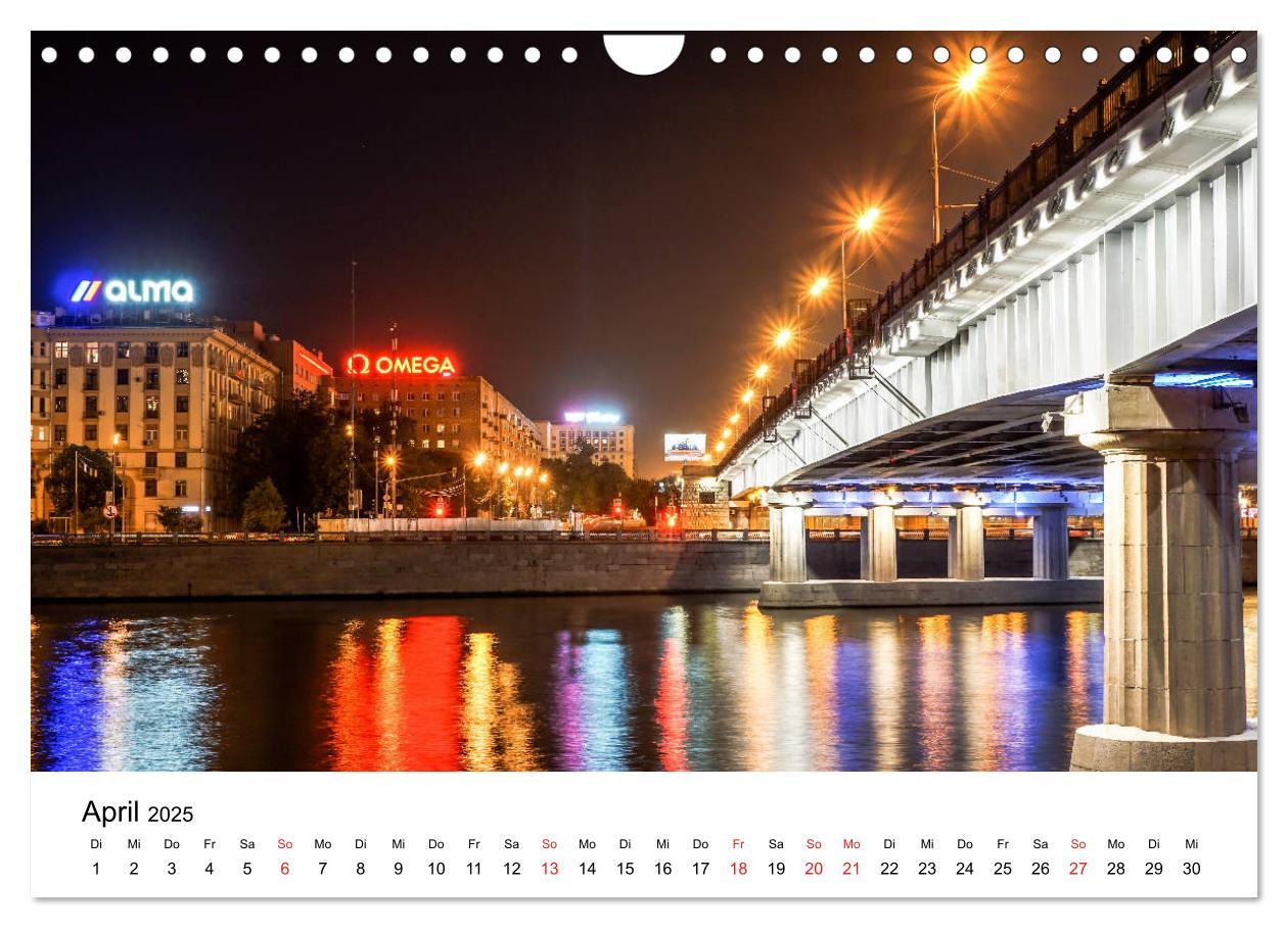 Bild: 9783435320448 | Moskau City (Wandkalender 2025 DIN A4 quer), CALVENDO Monatskalender