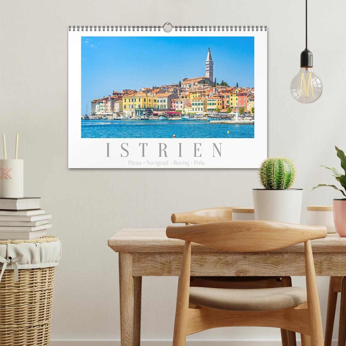 Bild: 9783435175826 | Istrien - Piran ¿ Novigrad ¿ Rovinj ¿ Pula (Wandkalender 2025 DIN...