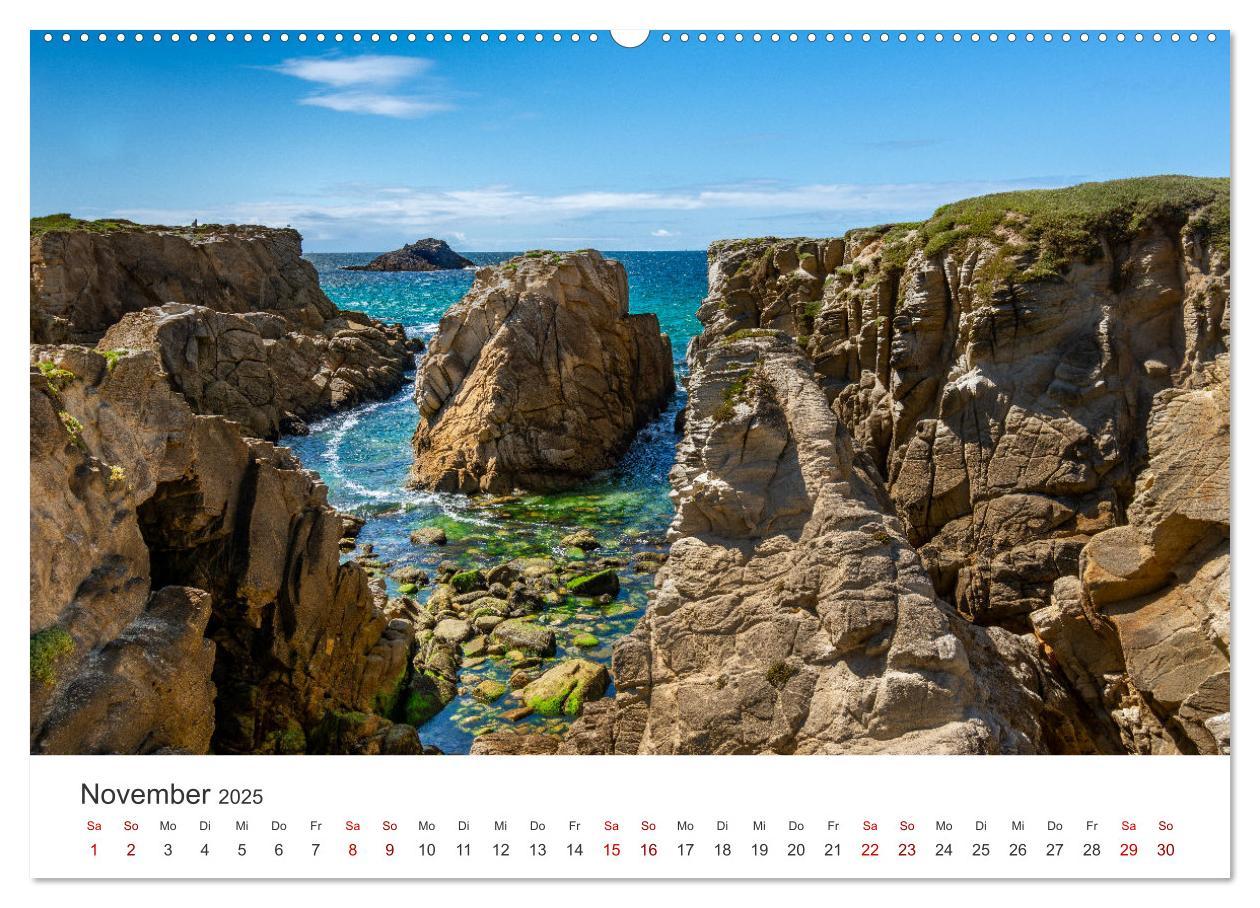 Bild: 9783435014835 | Die Bretagne - Traumpfade (hochwertiger Premium Wandkalender 2025...