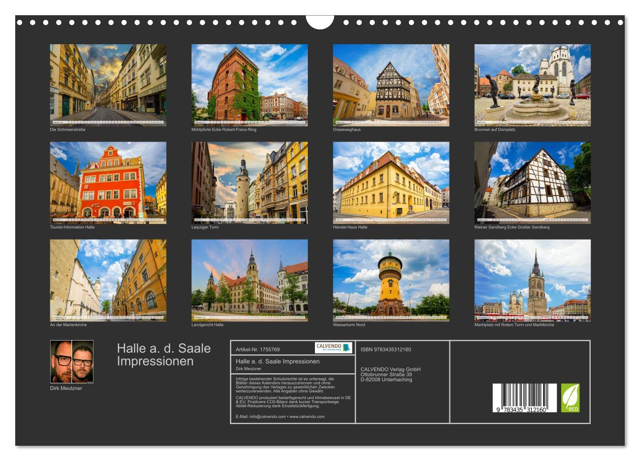 Bild: 9783435312160 | Halle a. d. Saale Impressionen (Wandkalender 2025 DIN A3 quer),...