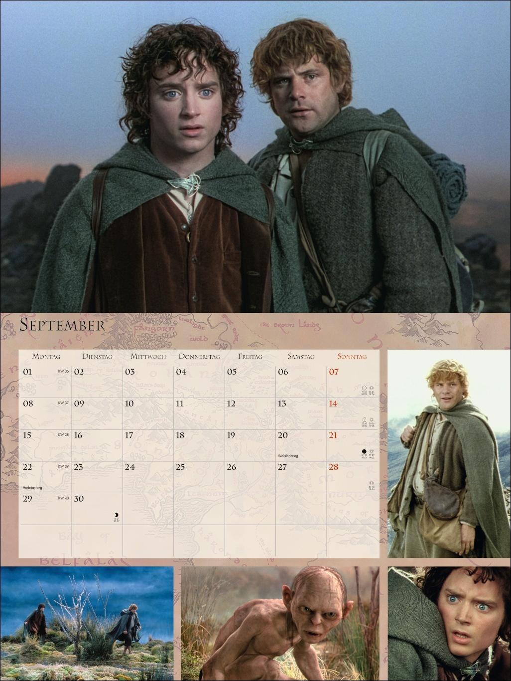 Bild: 9783756404988 | Der Herr der Ringe Broschur XL Kalender 2025 | Heye | Kalender | 28 S.