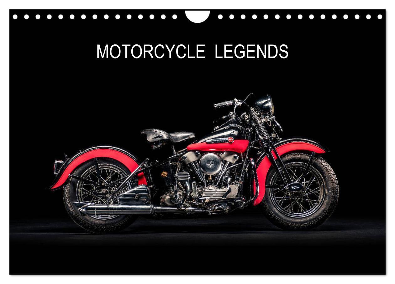 Cover: 9781325944323 | Motorcycle Legends (Wall Calendar 2025 DIN A4 landscape), CALVENDO...