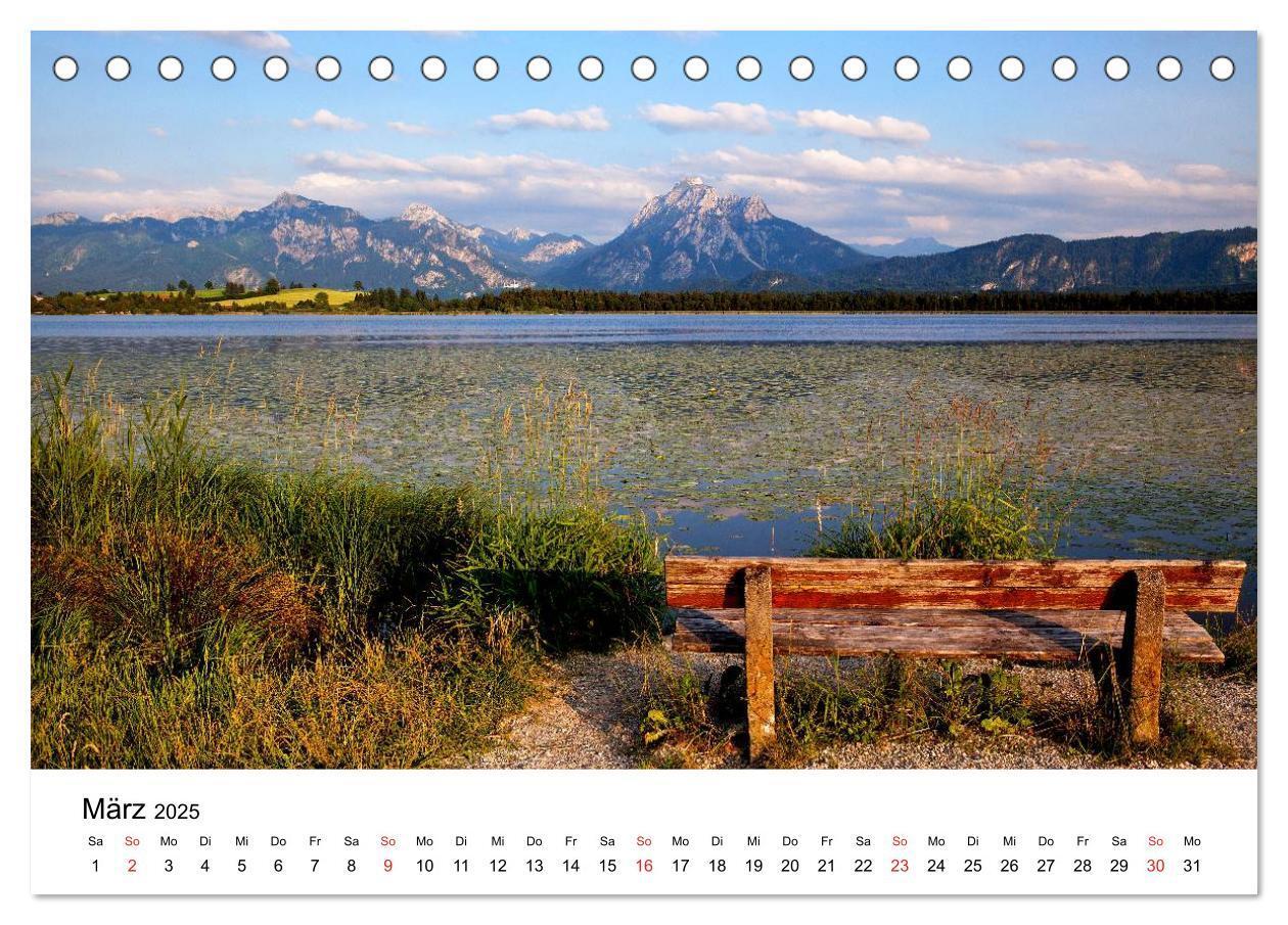 Bild: 9783435484072 | Hopfensee - Riviera des Allgäus (Tischkalender 2025 DIN A5 quer),...