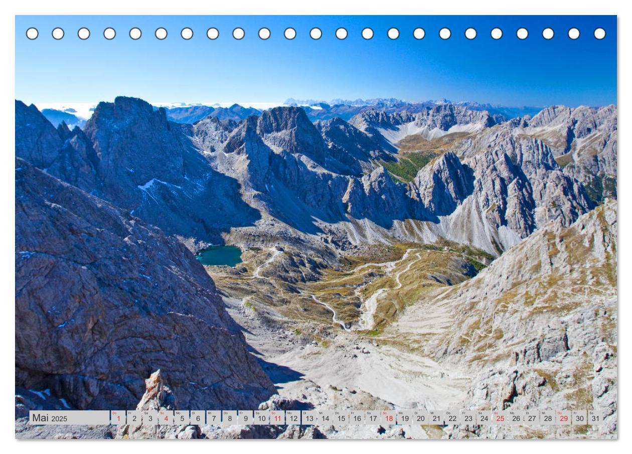 Bild: 9783435148325 | Lienzer Dolomiten (Tischkalender 2025 DIN A5 quer), CALVENDO...