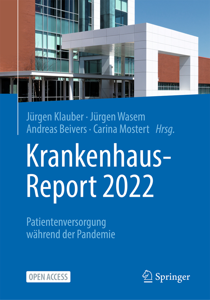 Cover: 9783662646847 | Krankenhaus-Report 2022 | Patientenversorgung während der Pandemie