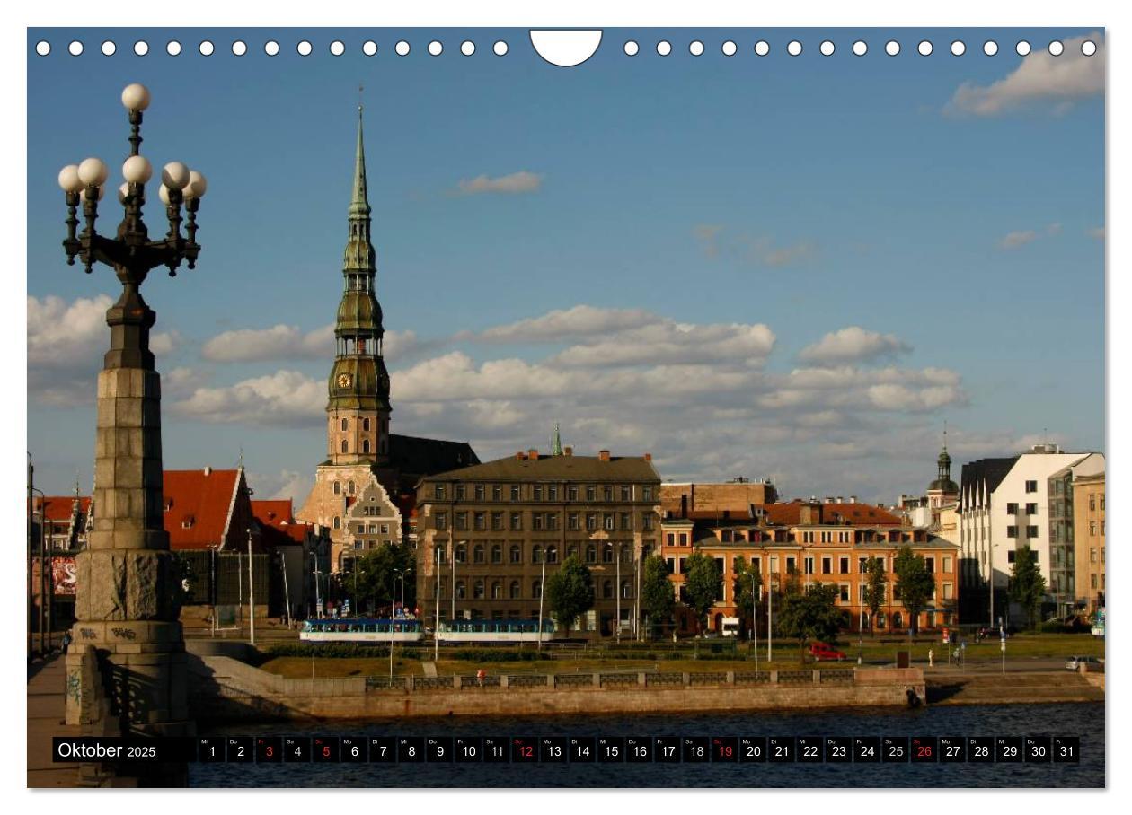 Bild: 9783435730018 | Riga + Jurmala (Wandkalender 2025 DIN A4 quer), CALVENDO...