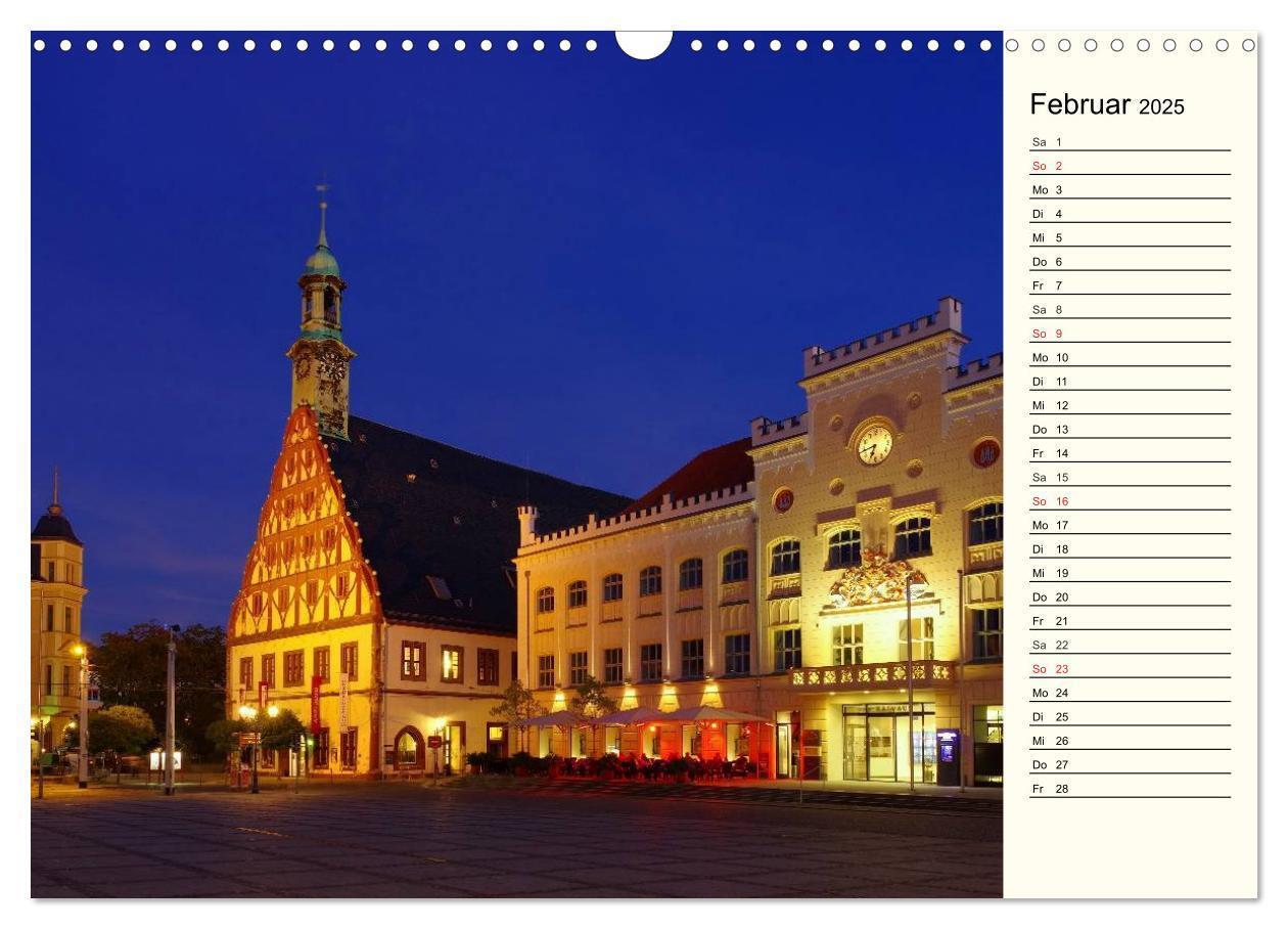 Bild: 9783435511235 | Zwickau - Stadt an der Mulde (Wandkalender 2025 DIN A3 quer),...