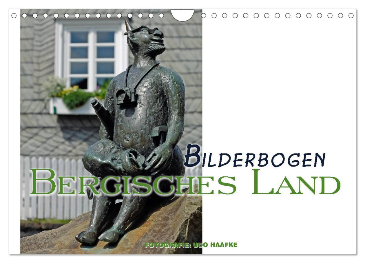 Cover: 9783435303182 | Bilderbogen Bergisches Land (Wandkalender 2025 DIN A4 quer),...