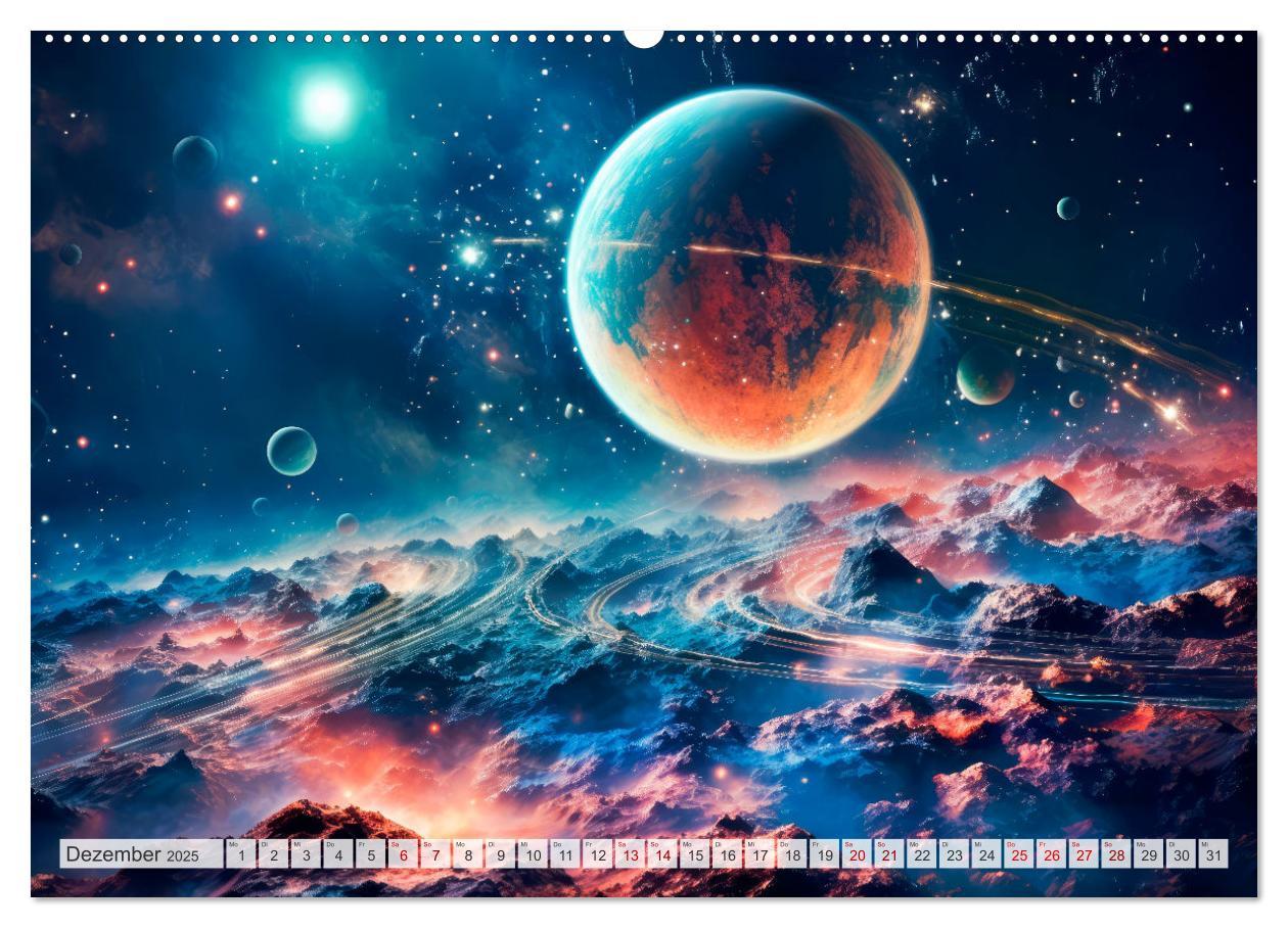 Bild: 9783383853265 | SCIENCE-FICTION Leben auf fernen Planeten (Wandkalender 2025 DIN A2...