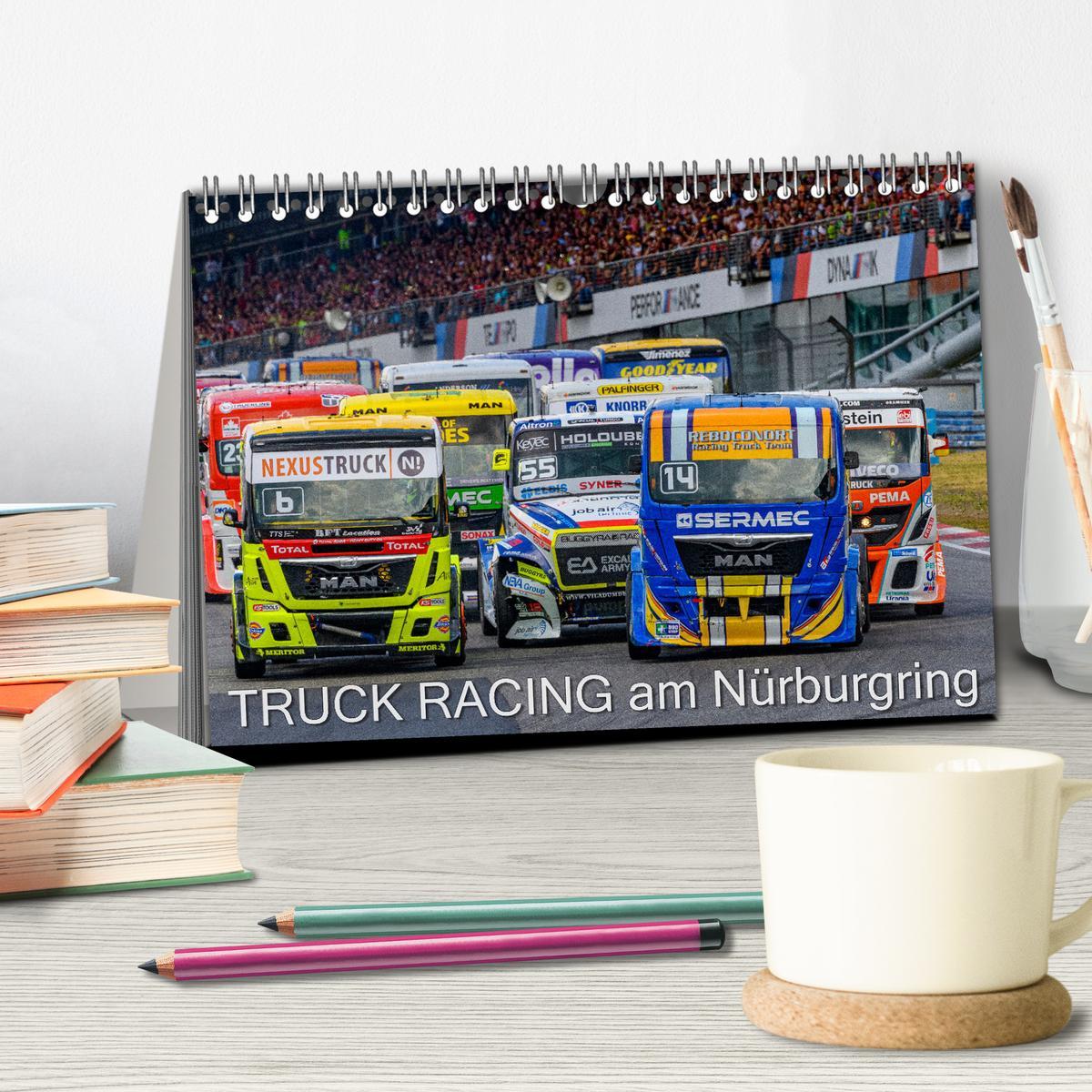 Bild: 9783435342600 | TRUCK RACING am Nürburgring (Tischkalender 2025 DIN A5 quer),...