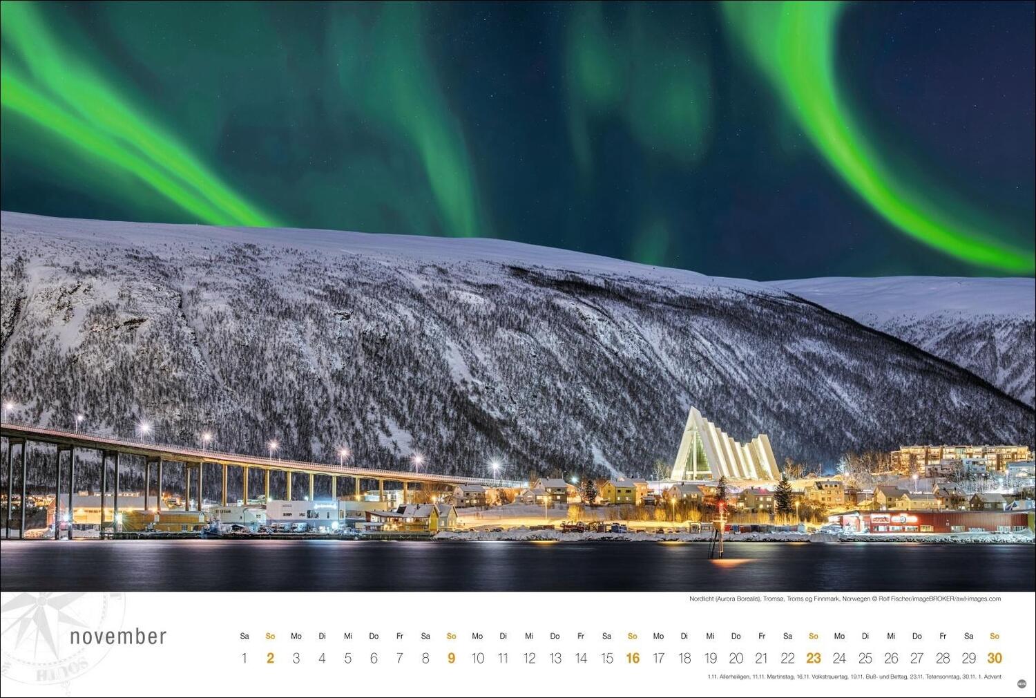 Bild: 9783756404834 | Hurtigruten Globetrotter Kalender 2025 - Von unberührten Fjorden...