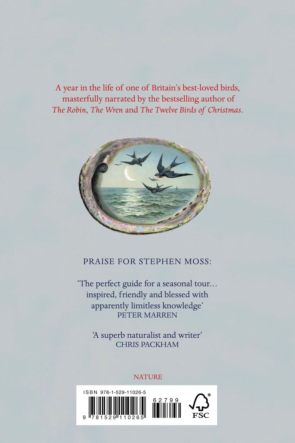 Rückseite: 9781529110265 | The Swallow | Stephen Moss | Buch | 208 S. | Englisch | 2020