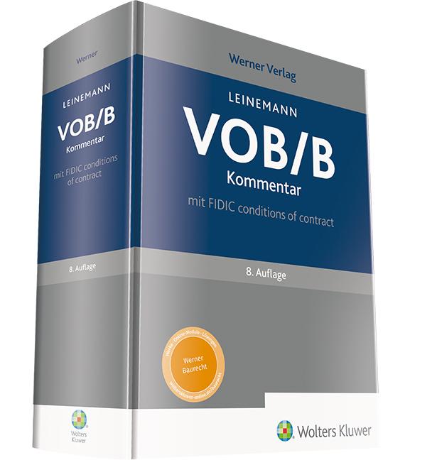 Cover: 9783804154926 | VOB/B - Kommentar | mit FIDIC conditions of contract | Ralf Leinemann