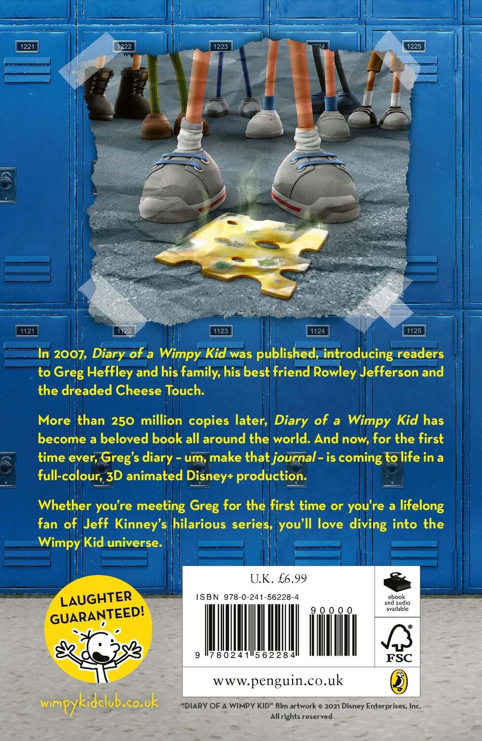 Rückseite: 9780241562284 | Diary Of A Wimpy Kid (Book 1) | Jeff Kinney | Taschenbuch | 240 S.