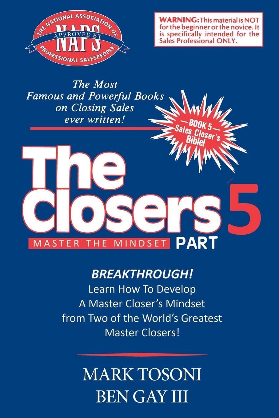 Cover: 9781637922965 | Master the Closers Mindset Breakthrough | Mark Tosoni (u. a.) | Buch