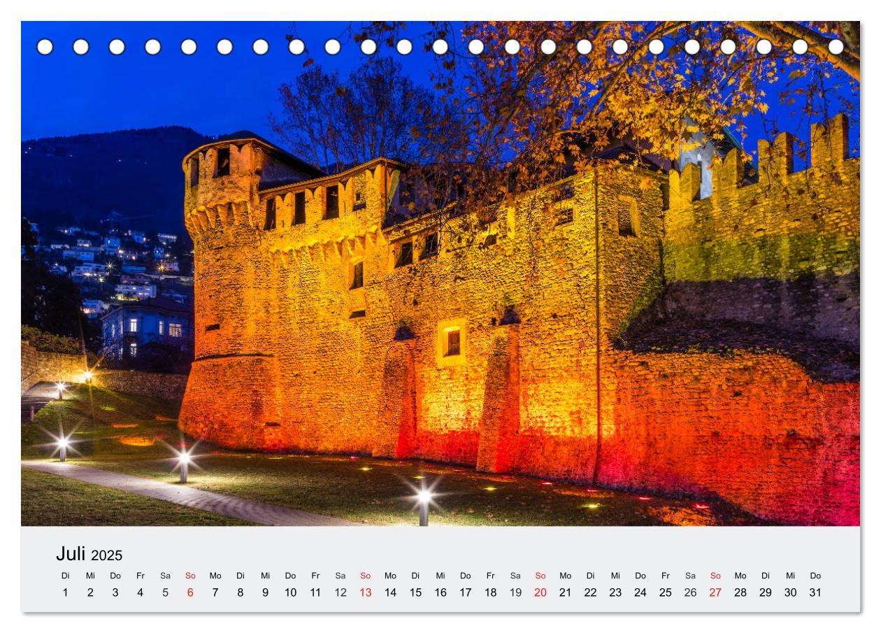 Bild: 9783435321476 | Tessin - Ticino (Tischkalender 2025 DIN A5 quer), CALVENDO...