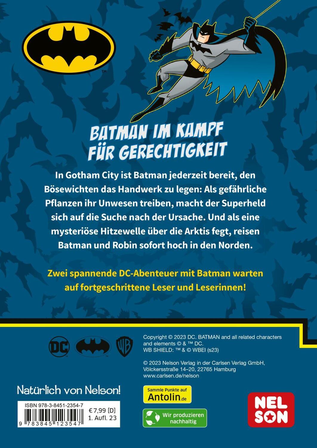 Rückseite: 9783845123547 | DC Superhelden: Batman im Kampf für Gerechtigkeit | Buch | 128 S.