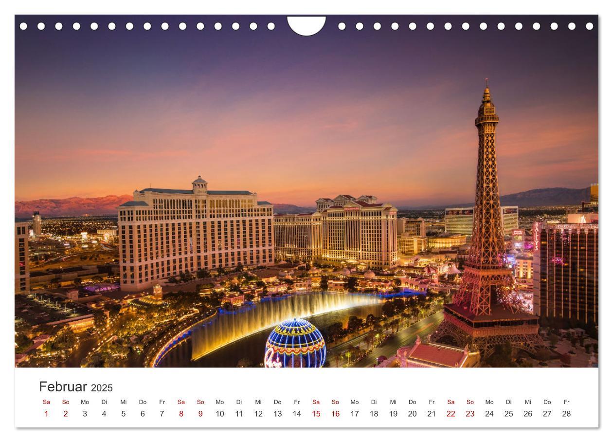 Bild: 9783435008261 | Las Vegas - Spiel, Spaß und Glück (Wandkalender 2025 DIN A4 quer),...