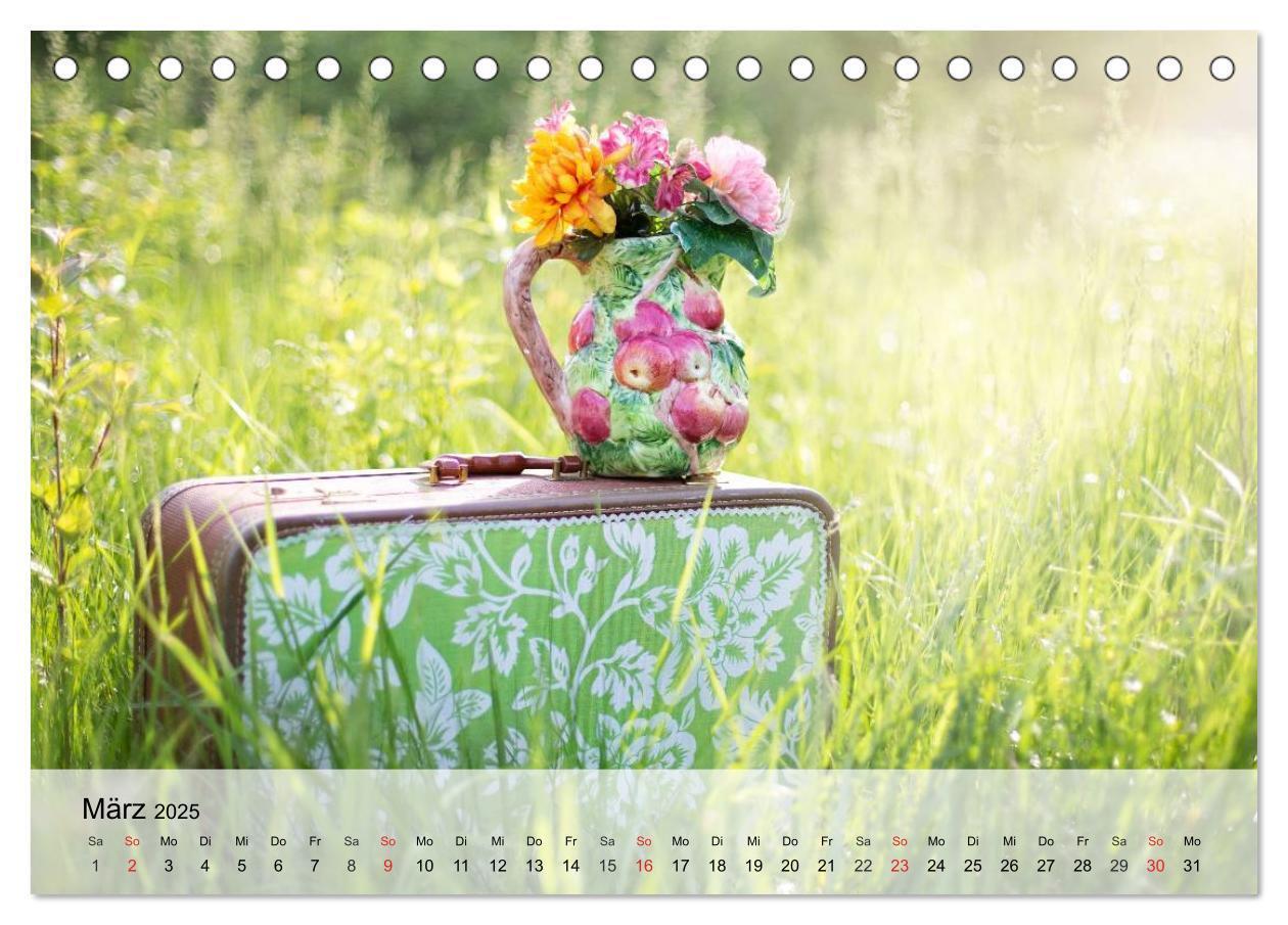 Bild: 9783435553938 | Landhaus-Romantik. Die Farben des Sommers (Tischkalender 2025 DIN...