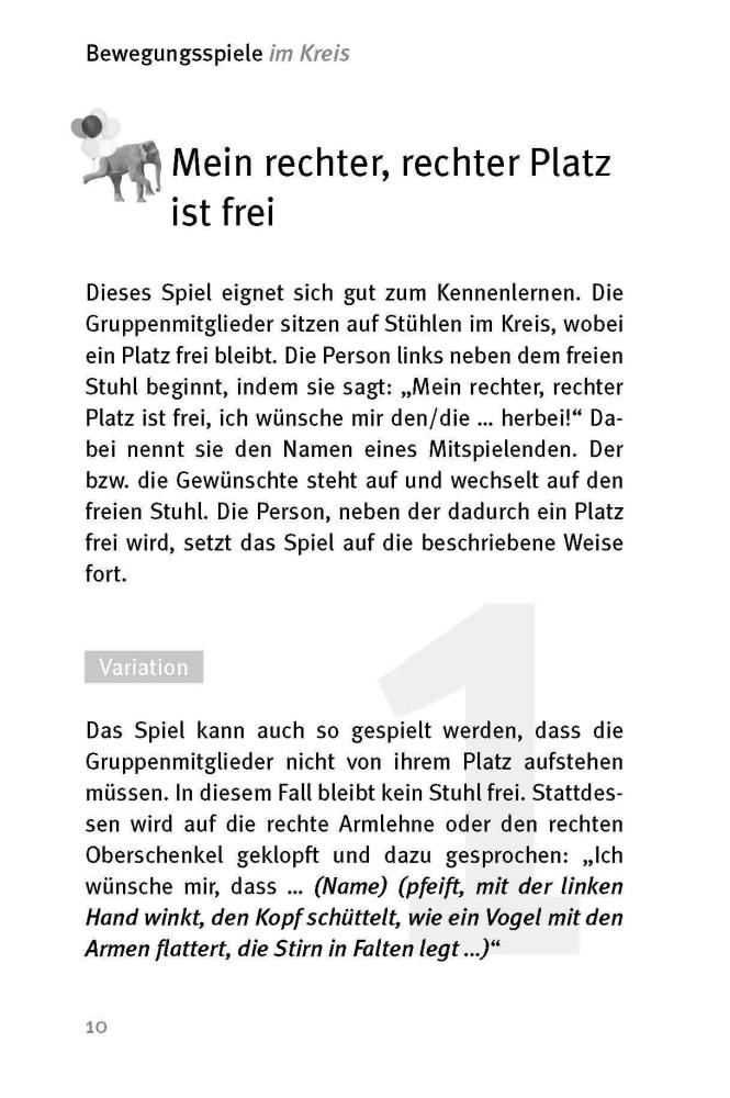 Bild: 9783769822274 | Die 50 besten Bewegungsspiele für Senioren | Rosemarie Portmann | Buch