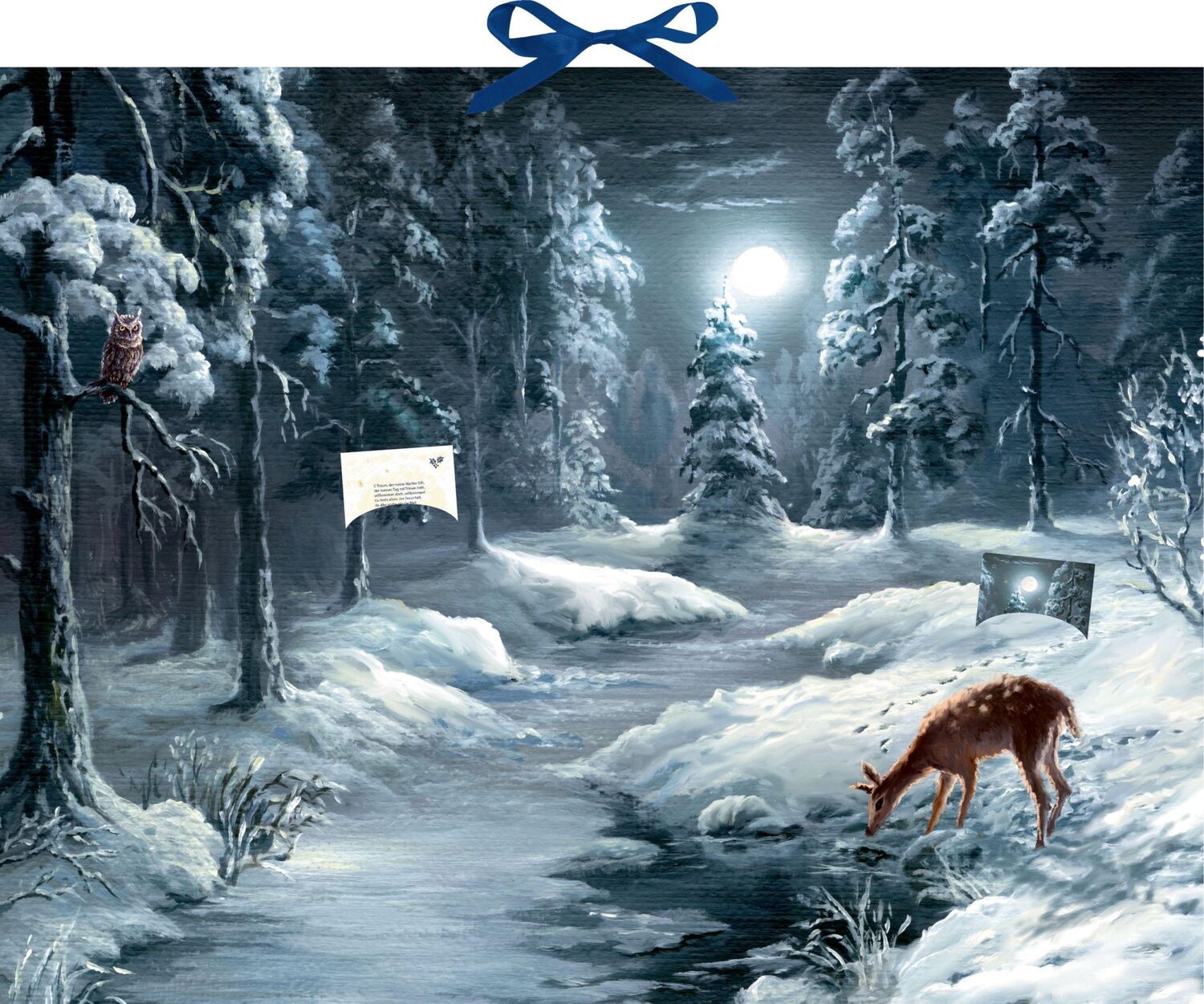 Cover: 4050003956015 | Zettel-Adventskalender - Liegt nun so still die weite Welt | Pobytov