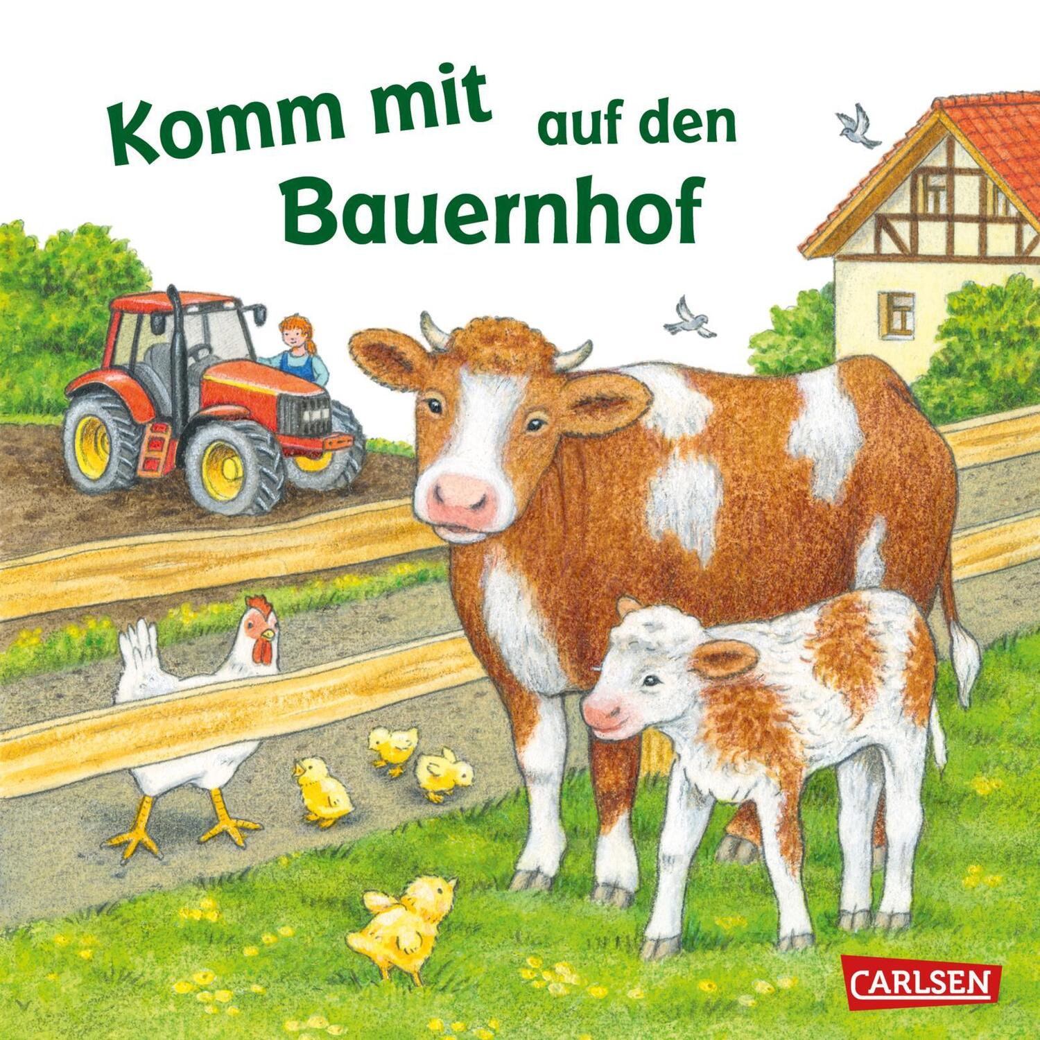 Cover: 9783551173218 | Komm mit auf den Bauernhof | Erstes Sachbuch für Kleine ab 2 Jahren